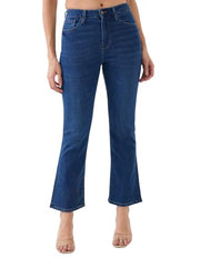 SPYKAR Women's Loose Jeans (WDELI1BE234DARKINDIGO_Dark Indigo