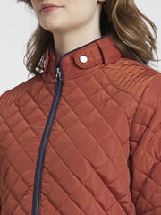 Spykar Rust Comfort Fit Casual Jackets For Women