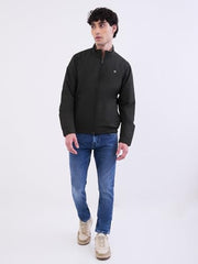 Spykar Rifle Green Straight Fit Casual Jackets For Men