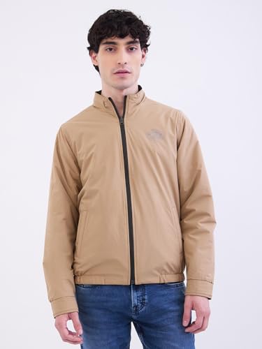 Spykar Rifle Green Straight Fit Casual Jackets For Men