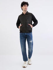 SPYKAR Men's A-Line Coat (MJKLW2BE028_Olive Green