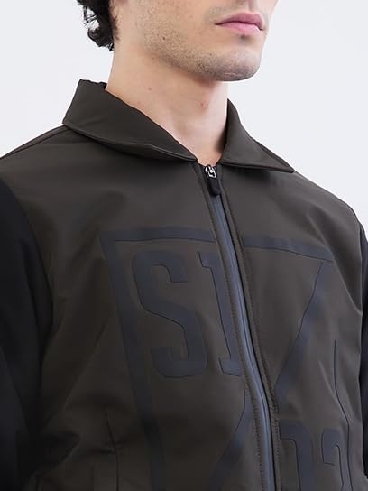 SPYKAR Men's A-Line Coat (MJKLW2BE028_Olive Green