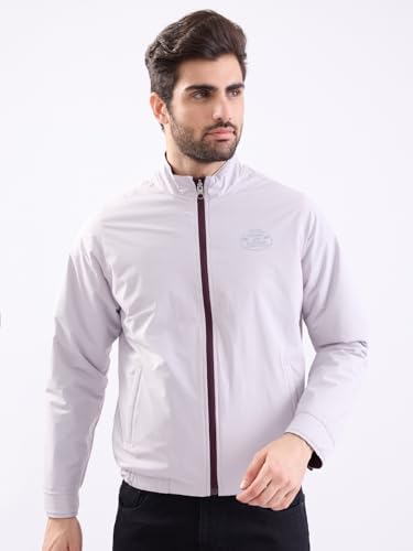 SPYKAR Men's A-Line Coat (MJKLW2BE024_Wine Red