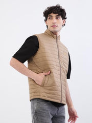 SPYKAR Men's A-Line Coat (MJKSL2BE019_Camel Khaki