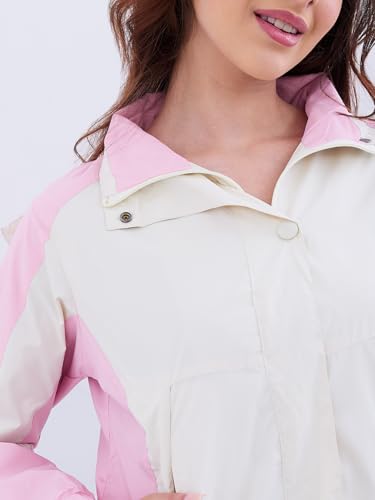 Spykar Pink Regular Fit Casual Jackets For Women