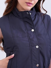 Spykar Grey Regular Fit Casual Jackets For Women