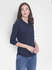 Crimsoune Club Women's Navy Blue Shirt
