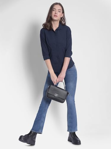 Crimsoune Club Women's Navy Blue Shirt