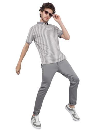 Crimsoune Club Men's Grey Dobby Trousers (40)