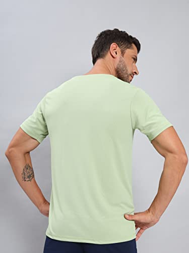 OR10/10 Mens Crew Neck Half Sleeve LT Lime XL