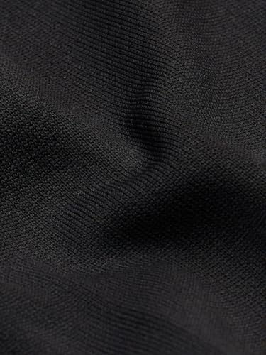 TECHNOSPORT Boy's Slim Fit Track Pant - (BPBR25BLK036_Black_13-14 Years)