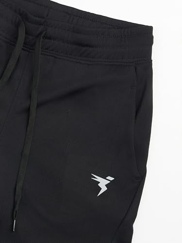 TECHNOSPORT Boys Regular Shorts - (BSBR26BLK032_Black_9-10 Years)
