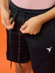 TECHNOSPORT Boys Regular Shorts - (BSBR26BLK032_Black_9-10 Years)