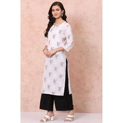 Rangriti Women's Straight Palazzo (RMMCORE8520AW22BLK_Black