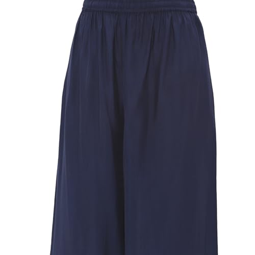 Rangriti Women's Viscose Blend Kurta Set (FSGLM22180SS25NVY_Navy