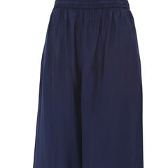 Rangriti Women's Viscose Blend Kurta Set (FSGLM22180SS25NVY_Navy