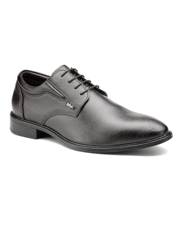 Lee Cooper LC1473E2R Brown Mens Leather Formal Shoes UK-9