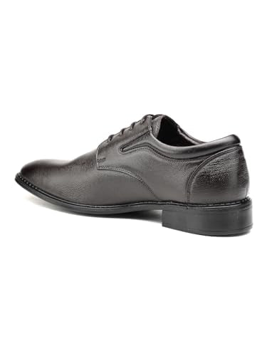 Lee Cooper LC1473E2R Brown Mens Leather Formal Shoes UK-9