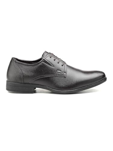 Lee Cooper LC2157B3R Men's Leather Derby Formal Shoes | Lightweight, Comfortable & Stylish Lace-Ups for Office, Business 42EU_8UK