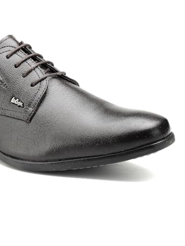 Lee Cooper LC2157B3R Men's Leather Derby Formal Shoes | Lightweight, Comfortable & Stylish Lace-Ups for Office, Business 42EU_8UK