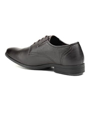 Lee Cooper LC2157B3R Men's Leather Derby Formal Shoes | Lightweight, Comfortable & Stylish Lace-Ups for Office, Business 42EU_8UK