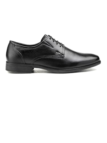 Lee Cooper LC2157B3R Men's Leather Derby Formal Shoes | Lightweight, Comfortable & Stylish Lace-Ups for Office, Business 42EU_8UK