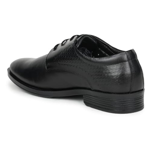 Lee Cooper Mens LC4865ER Black Casual Derby_EU-41