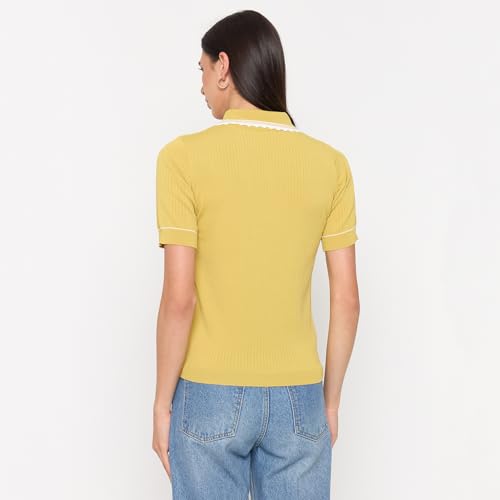 Madame Lemon Viscose-Blend Knit Top