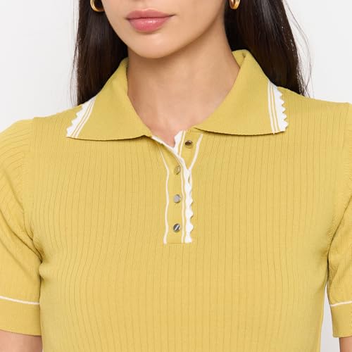 Madame Lemon Viscose-Blend Knit Top