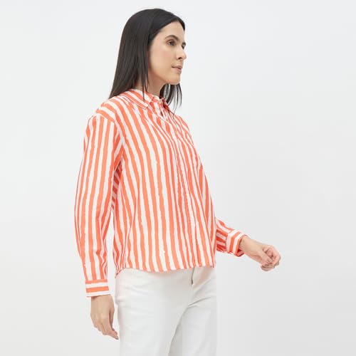 Madame Orange Viscose-Blend Shirt
