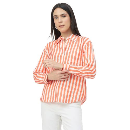 Madame Orange Viscose-Blend Shirt