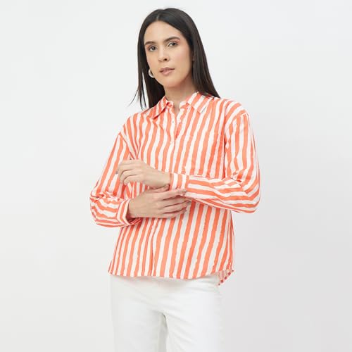 Madame Orange Viscose-Blend Shirt