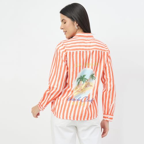 Madame Orange Viscose-Blend Shirt