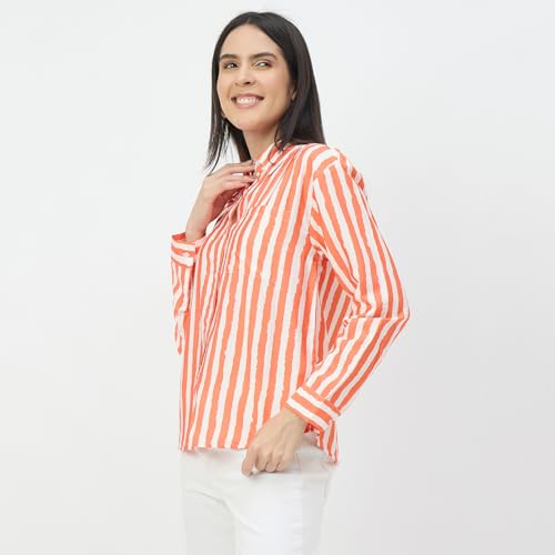Madame Orange Viscose-Blend Shirt