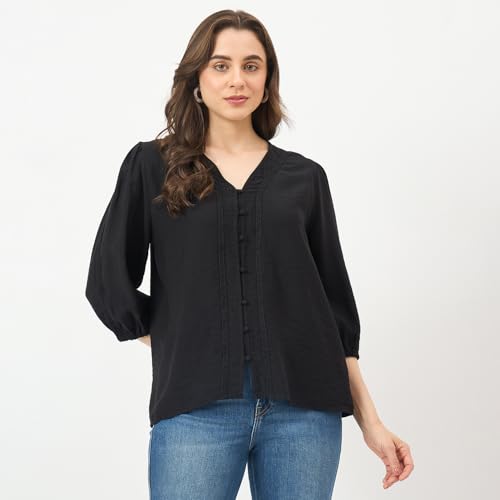 Madame Black Rayon-Blend Cami Top