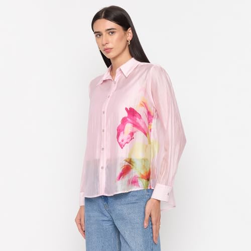 Madame Pink Tencel-Blend Shirt