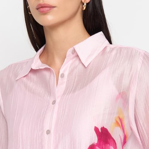 Madame Pink Tencel-Blend Shirt