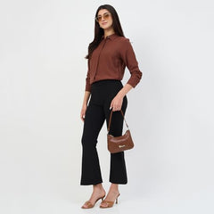 Madame Coffee Rayon-Blend Shirt