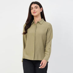 Madame Olive Rayon-Blend Shirt