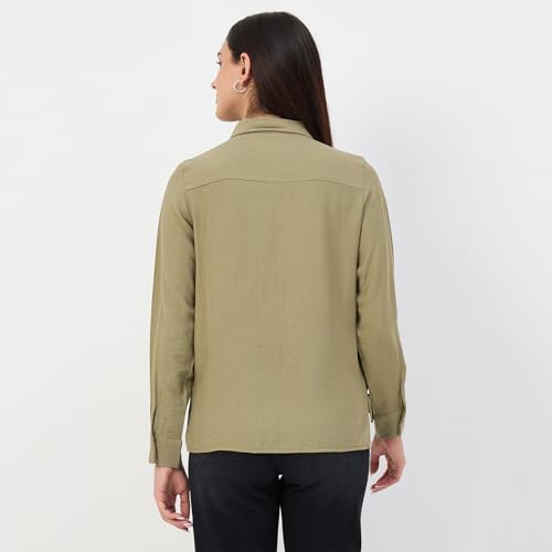 Madame Olive Rayon-Blend Shirt