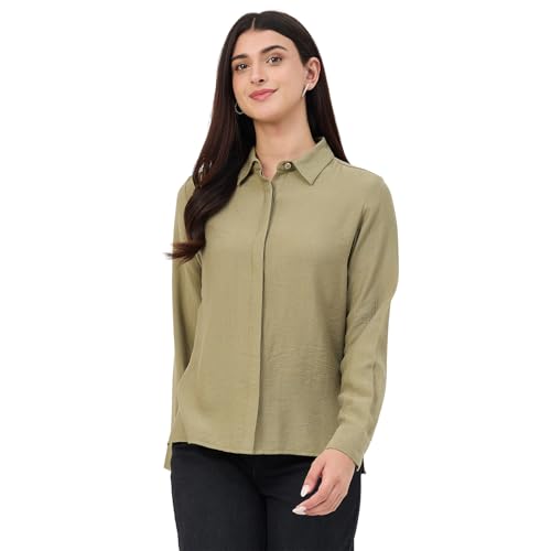 Madame Olive Rayon-Blend Shirt