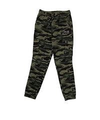 Gini & Jony Boys Green Printed Cotton Elasticated Trouser 3-4 Years