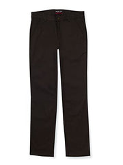 Gini & Jony Boys Black Solid Cotton Elasticated Trouser 9-10 Years