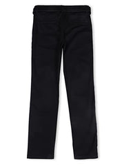 Gini & Jony Boys Beige Solid Cotton Fixed Waist Trouser 6-7 Years