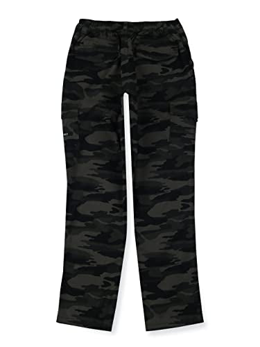 Gini & Jony Boys Black Printed Cotton Elasticated Trouser 8-9 Years