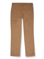 Gini and Jony Boys Beige Solid Woven Fixed Waist Trouser 6-7 Years