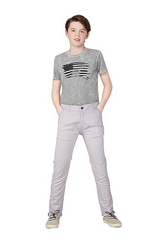 Gini and Jony Boys Khaki Solid Cotton Fixed Waist Trouser 6-7 Years - Goyalsons ShopMax