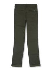 Gini & Jony Boys Grey Solid Textured Cotton Fixed Waist Trouser 5-6 Years (8905682316703)