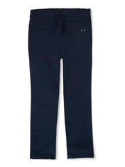 Gini and Jony Boys Dark Blue Solid Twill Elasticated Trouser 4-5 Years