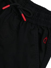 Gini & Jony Boys Black Cotton Solid Trouser 5-6 Years